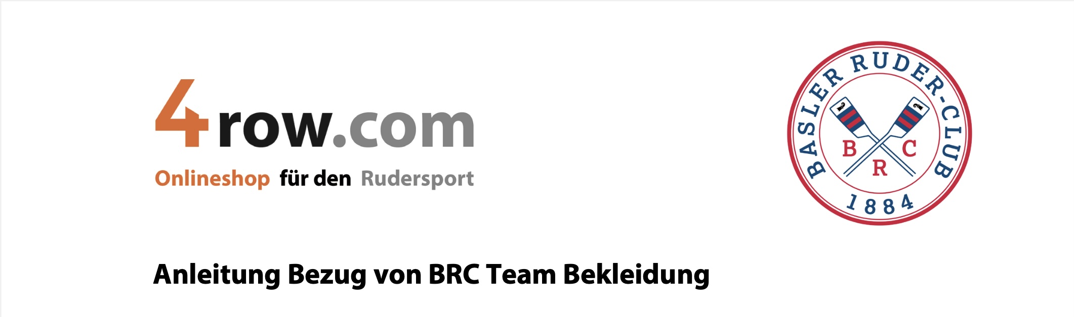 Bestellung BRC Team Bekleidung 2027