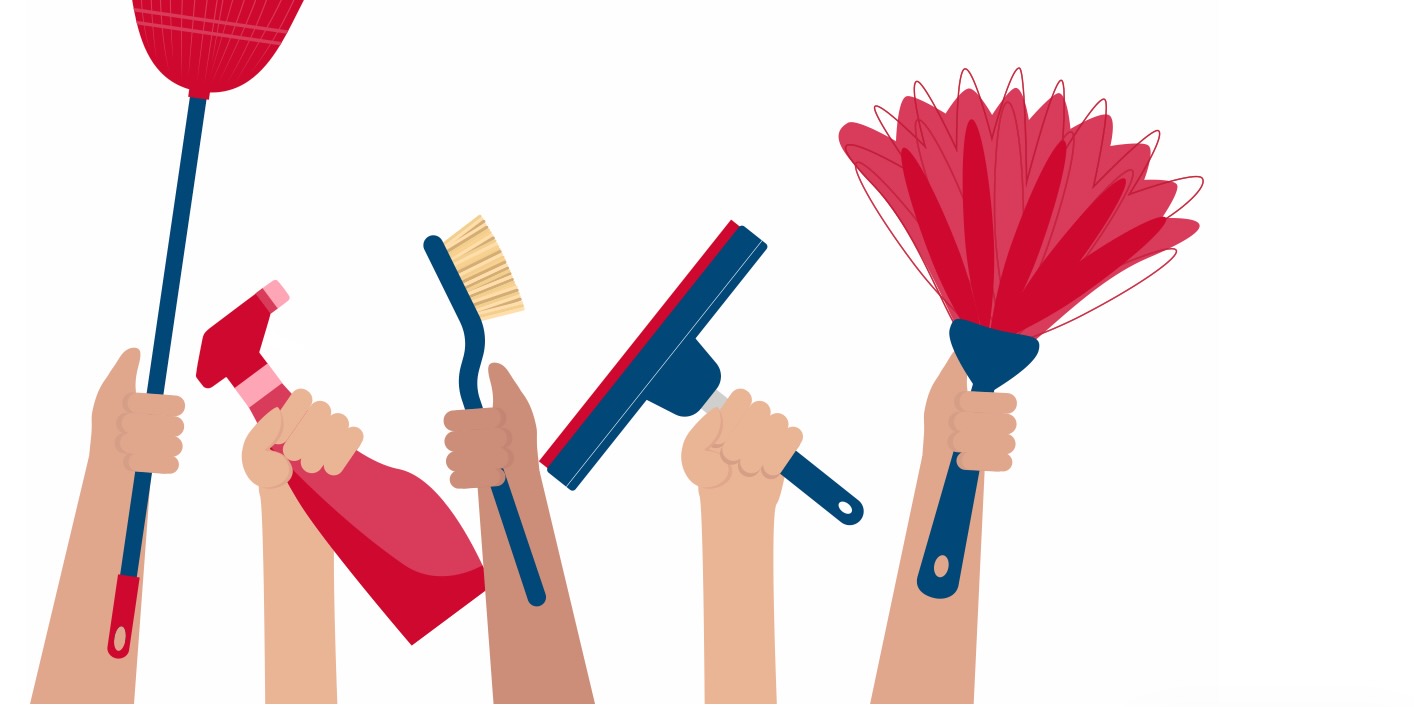 Hausputzete Rhyhalde 7. Februar 2026